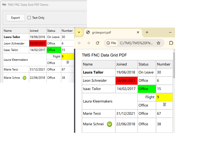 TMS Software Delphi  Components 